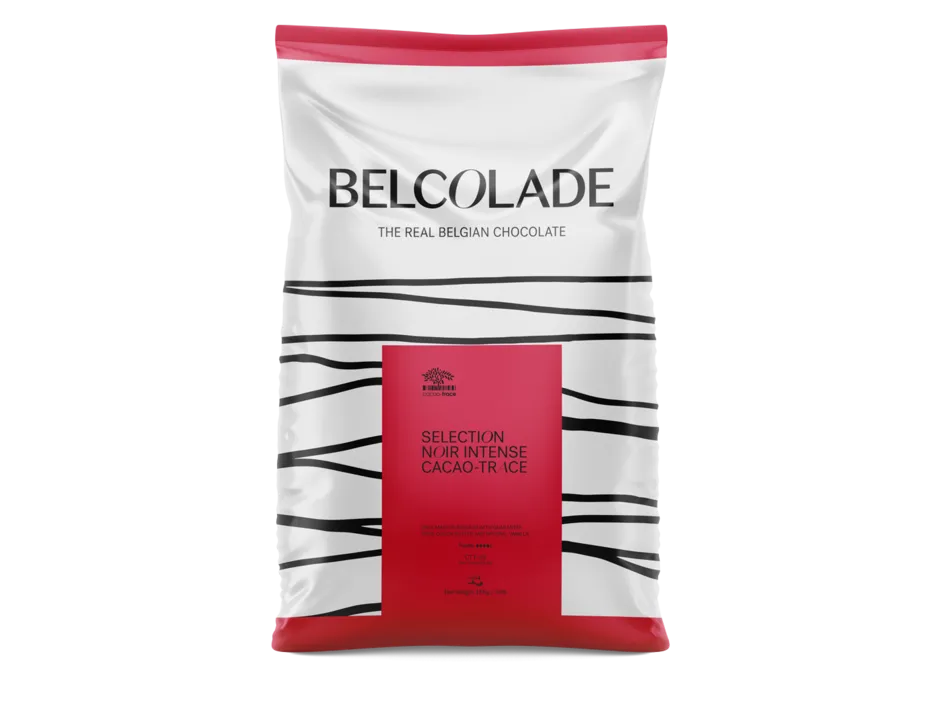 Belcolade Selection Noir Intense 65% Sustainable Cacao Trace - Puratos